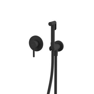 Гигиенический душ со смесителем Omnires Y чёрный SYSYBI1BL